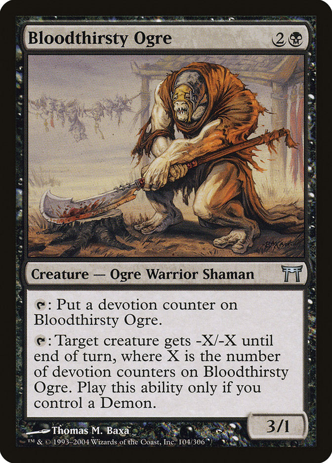 Bloodthirsty Ogre [Champions of Kamigawa] | L.A. Mood Comics and Games
