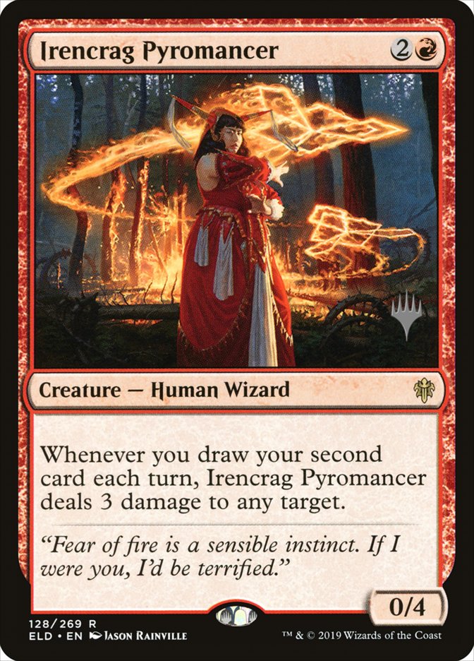 Irencrag Pyromancer (Promo Pack) [Throne of Eldraine Promos] | L.A. Mood Comics and Games