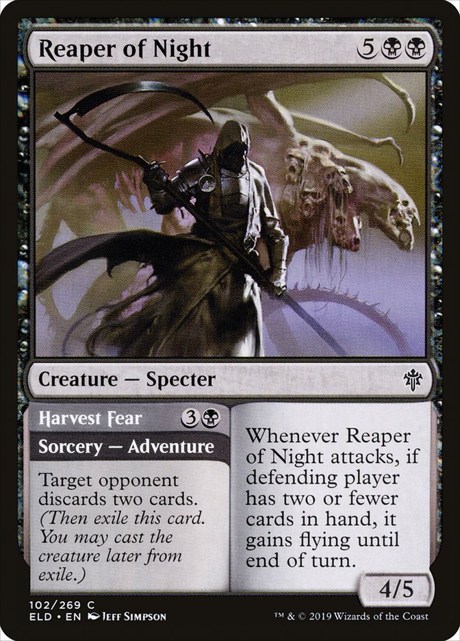 Reaper of Night // Harvest Fear [Throne of Eldraine] | L.A. Mood Comics and Games