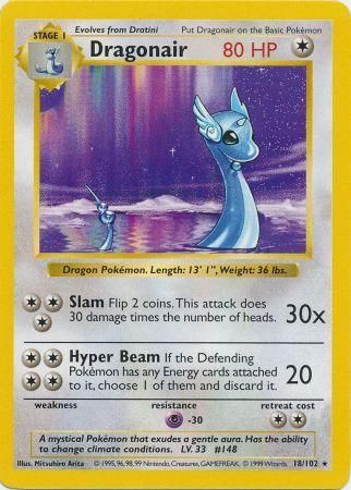 Dragonair (18/102) [Base Set Shadowless Unlimited] | L.A. Mood Comics and Games