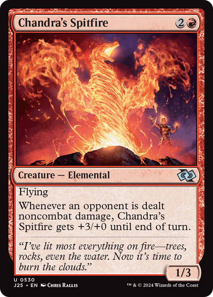 Chandra's Spitfire [Foundations Jumpstart] | L.A. Mood Comics and Games