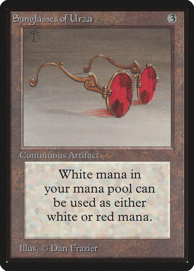 Sunglasses of Urza [Beta Edition] | L.A. Mood Comics and Games