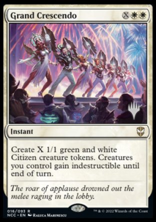 Grand Crescendo (Promo Pack) [Streets of New Capenna Commander Promos] | L.A. Mood Comics and Games