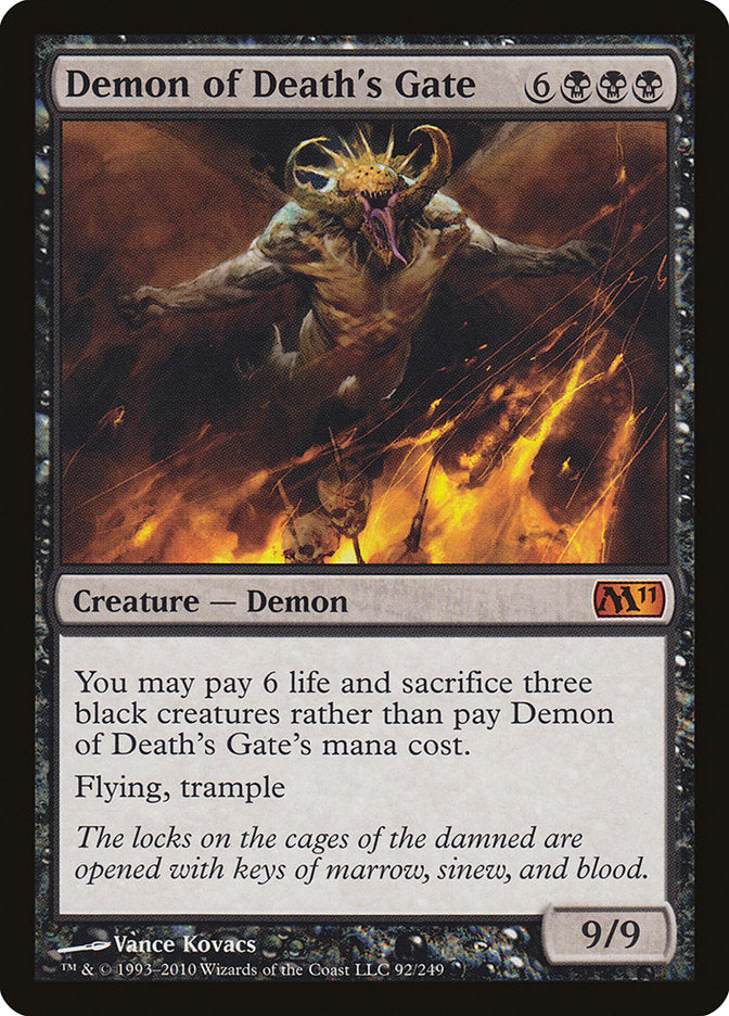 Demon of Death's Gate [Magic 2011] | L.A. Mood Comics and Games