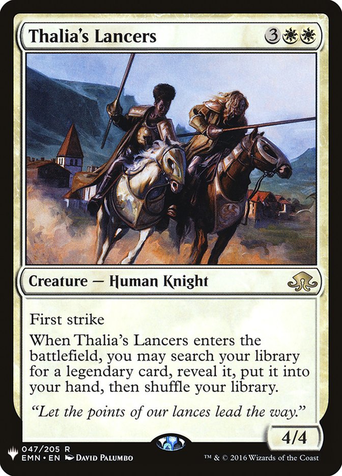 Thalia's Lancers [The List] | L.A. Mood Comics and Games