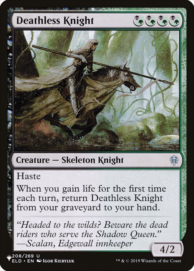 Deathless Knight [The List] | L.A. Mood Comics and Games