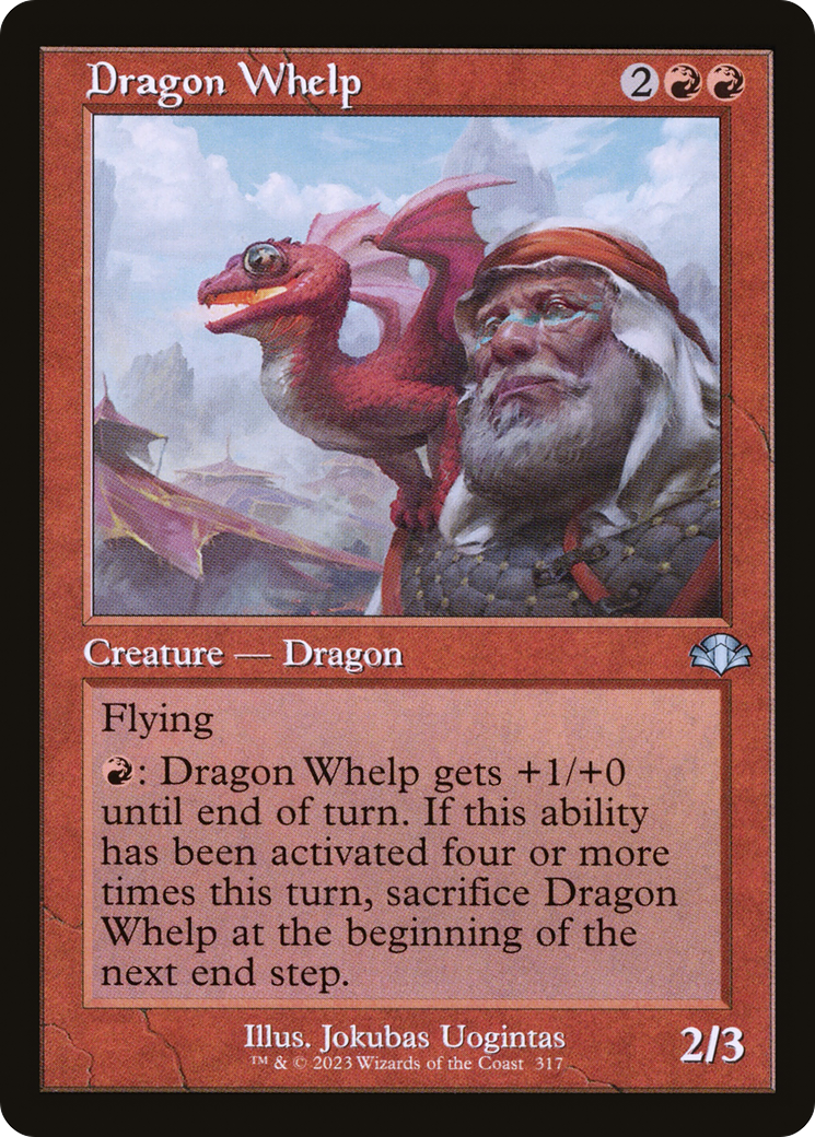 Dragon Whelp (Retro) [Dominaria Remastered] | L.A. Mood Comics and Games