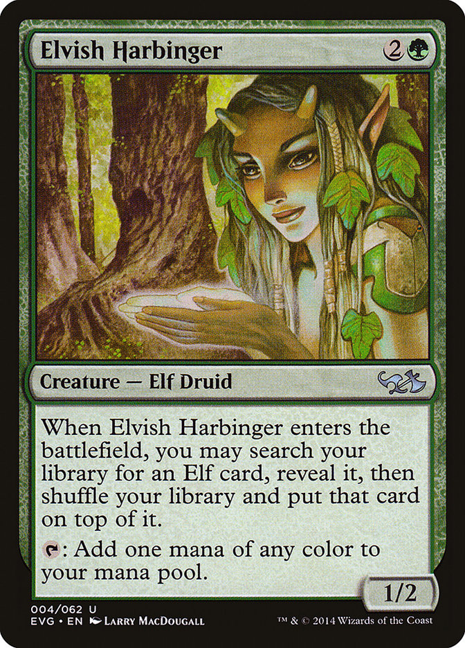 Elvish Harbinger (Elves vs. Goblins) [Duel Decks Anthology] | L.A. Mood Comics and Games