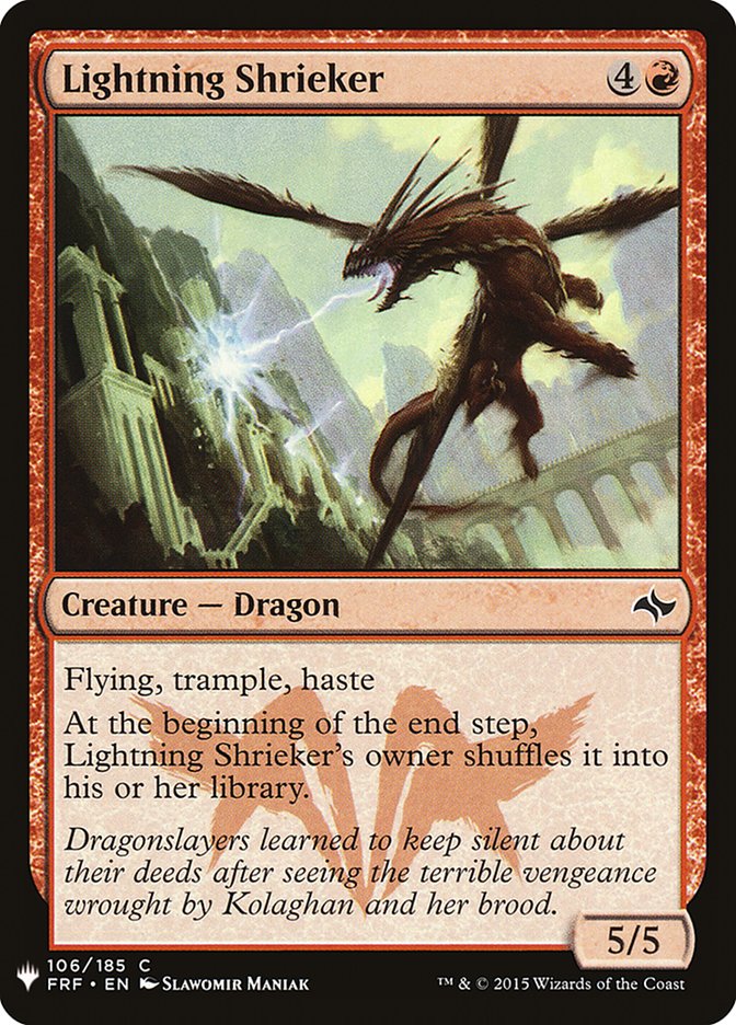 Lightning Shrieker [Mystery Booster] | L.A. Mood Comics and Games