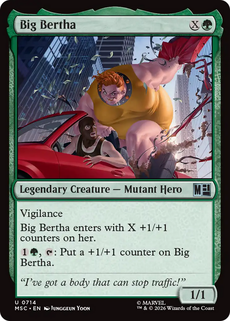 Big Bertha [Marvel Super Heroes Commander] | L.A. Mood Comics and Games