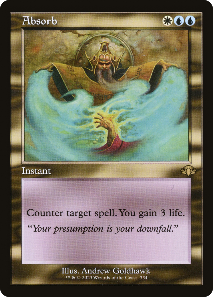 Absorb (Retro) [Dominaria Remastered] | L.A. Mood Comics and Games