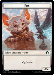 Phyrexian Germ // Fox Double-Sided Token [Modern Horizons 3 Tokens] | L.A. Mood Comics and Games