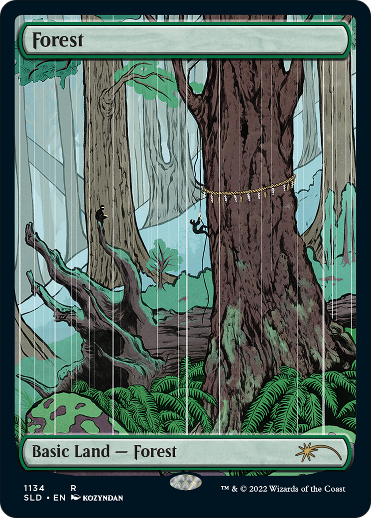 Forest (1134) (Full-Art) [Secret Lair Drop Series] | L.A. Mood Comics and Games