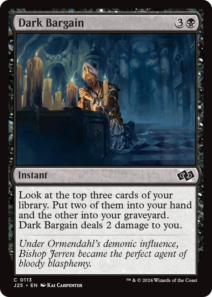 Dark Bargain [Foundations Jumpstart] | L.A. Mood Comics and Games