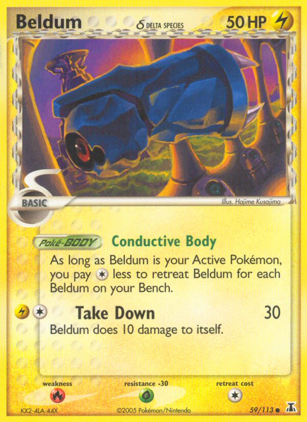 Beldum (59/113) (Delta Species) [EX: Delta Species] | L.A. Mood Comics and Games