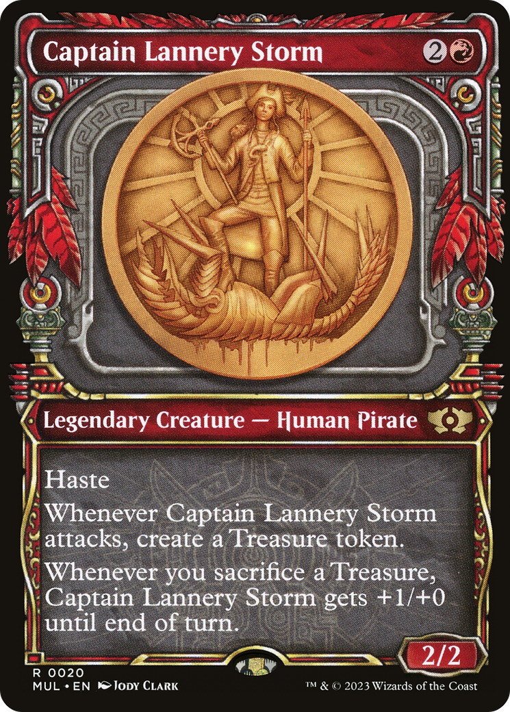 Captain Lannery Storm [Multiverse Legends] | L.A. Mood Comics and Games
