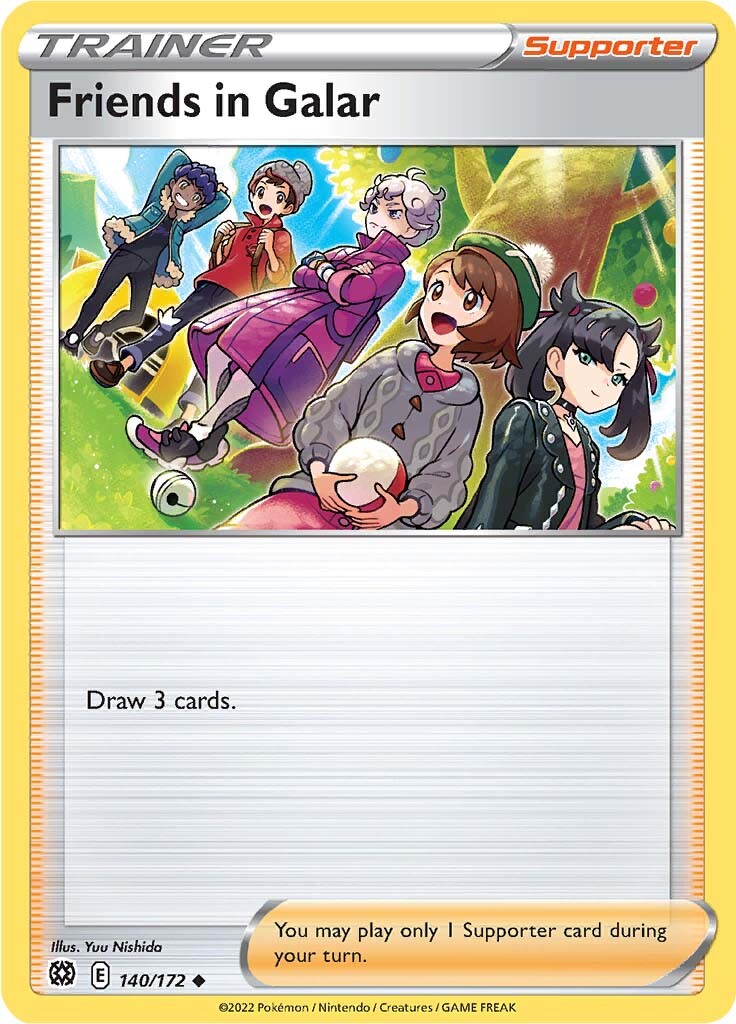 Friends in Galar (140/172) [Sword & Shield: Brilliant Stars] | L.A. Mood Comics and Games