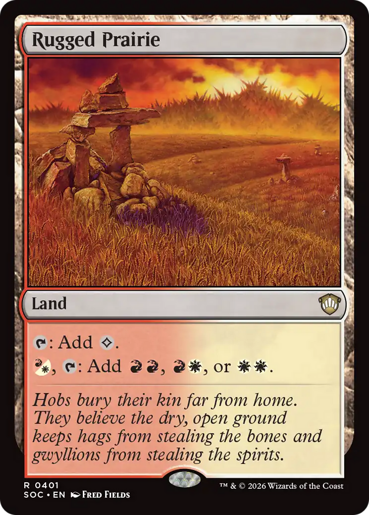 Rugged Prairie [Secrets of Strixhaven Commander] | L.A. Mood Comics and Games