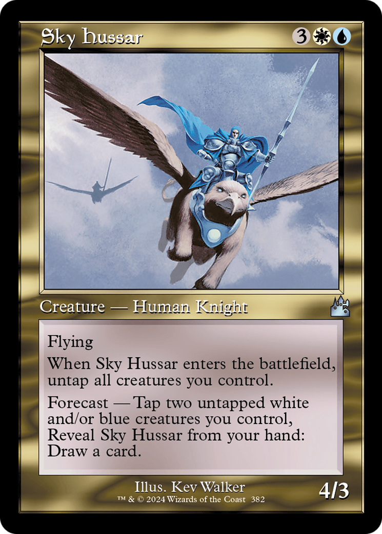 Sky Hussar (Retro Frame) [Ravnica Remastered] | L.A. Mood Comics and Games