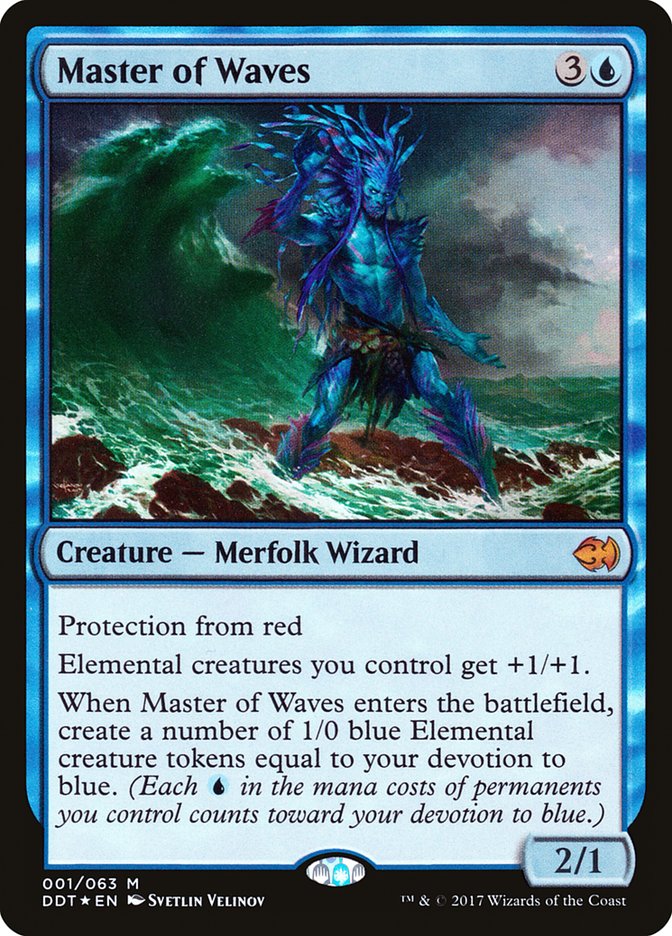 Master of Waves [Duel Decks: Merfolk vs. Goblins] | L.A. Mood Comics and Games