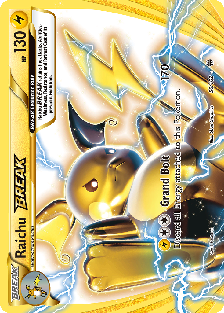 Raichu BREAK (50/162) [XY: BREAKthrough] | L.A. Mood Comics and Games