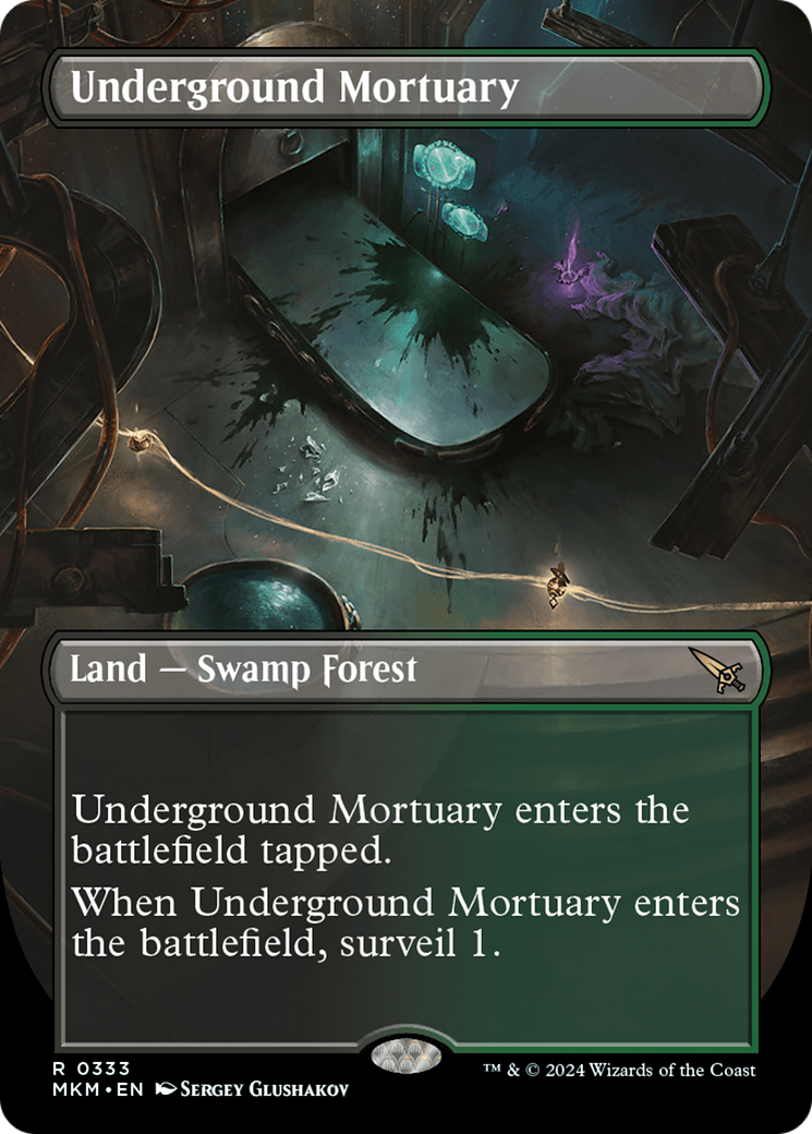 Underground Mortuary (Borderless) [Murders at Karlov Manor] | L.A. Mood Comics and Games