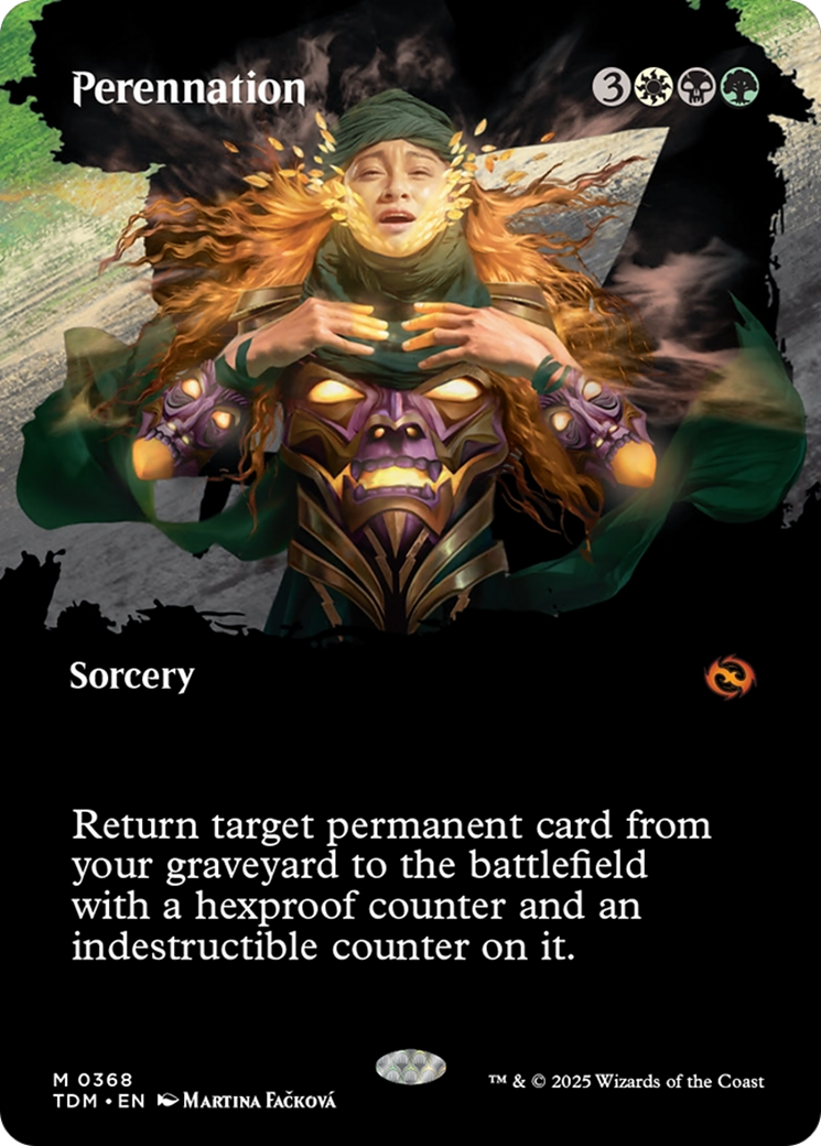 Perennation (Borderless) [Tarkir: Dragonstorm] | L.A. Mood Comics and Games