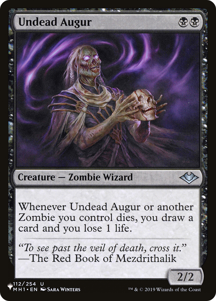 Undead Augur [The List Reprints] | L.A. Mood Comics and Games