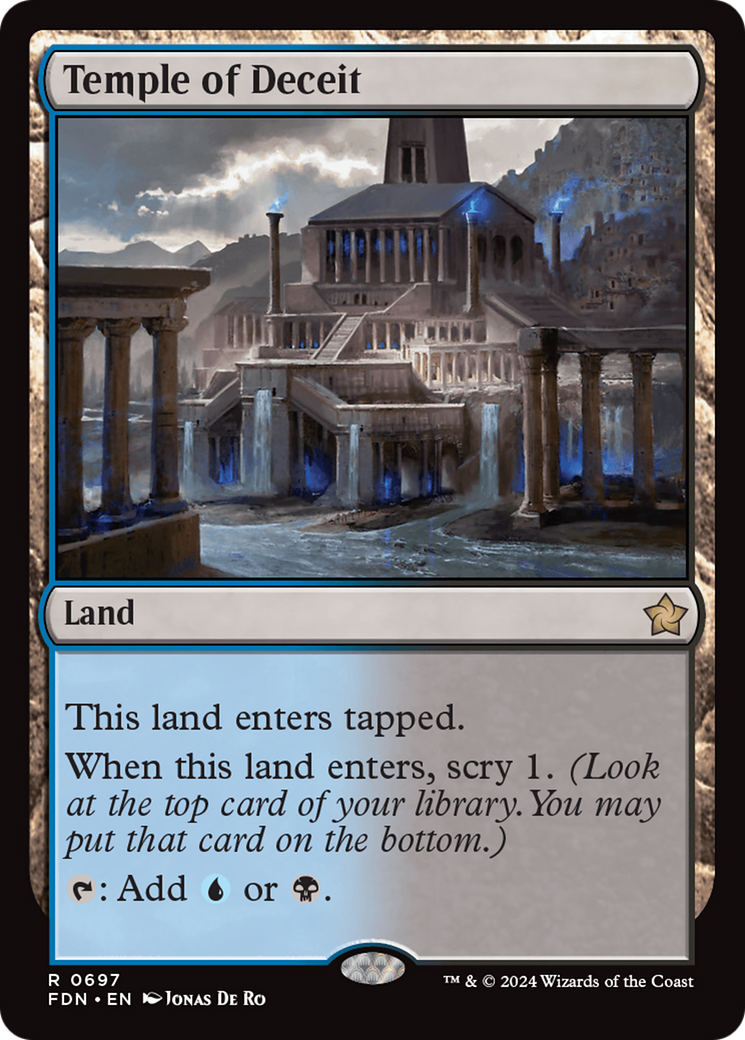 Temple of Deceit [Foundations] | L.A. Mood Comics and Games