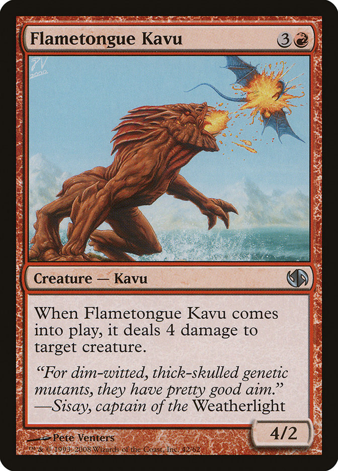 Flametongue Kavu [Duel Decks: Jace vs. Chandra] | L.A. Mood Comics and Games