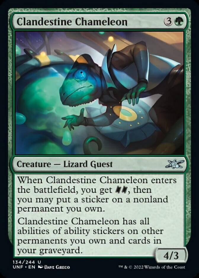 Clandestine Chameleon [Unfinity] | L.A. Mood Comics and Games