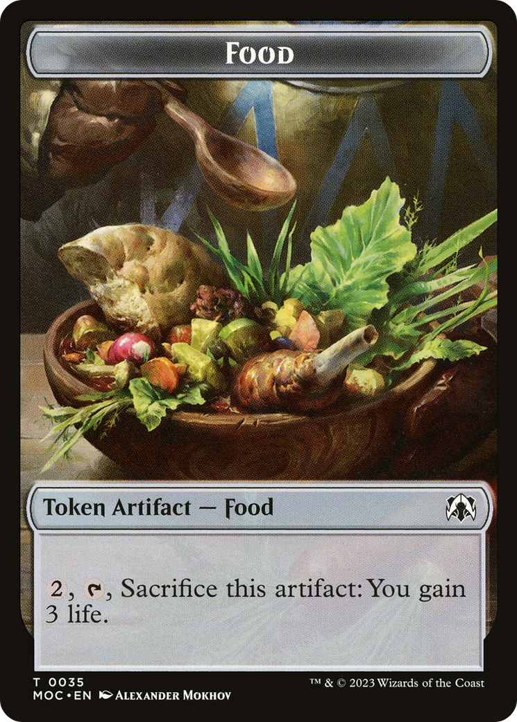 Food Token [March of the Machine] | L.A. Mood Comics and Games