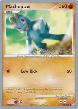 Machop LV.20 (86/130) (Boltevoir - Michael Pramawat) [World Championships 2010] | L.A. Mood Comics and Games