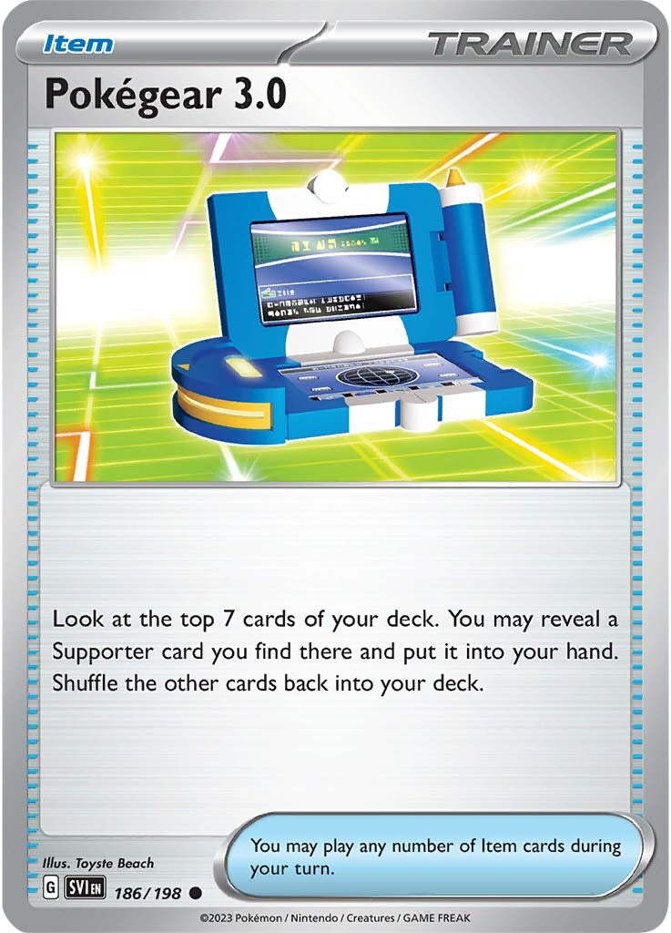 Pokegear 3.0 (186/198) [Scarlet & Violet: Base Set] | L.A. Mood Comics and Games