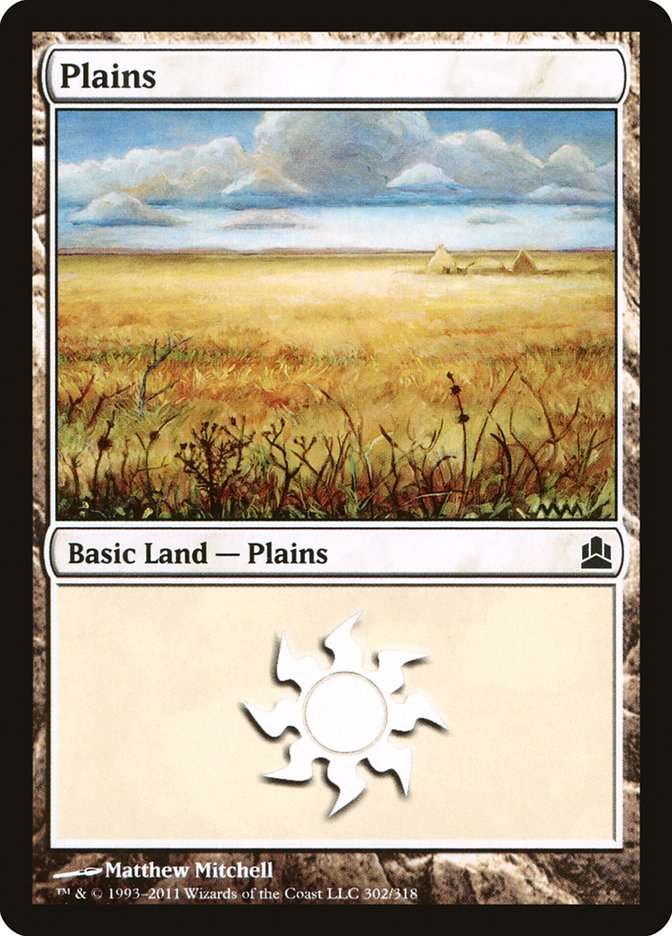 Plains (302) [Commander 2011] | L.A. Mood Comics and Games
