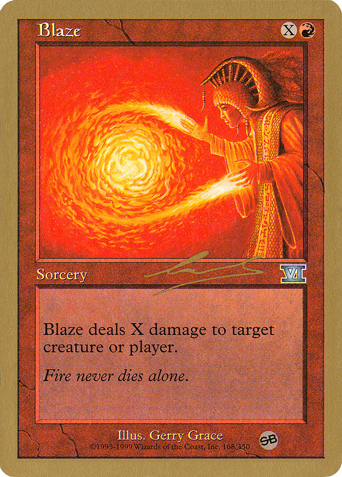 Blaze (Nicolas Labarre) [World Championship Decks 2000] | L.A. Mood Comics and Games