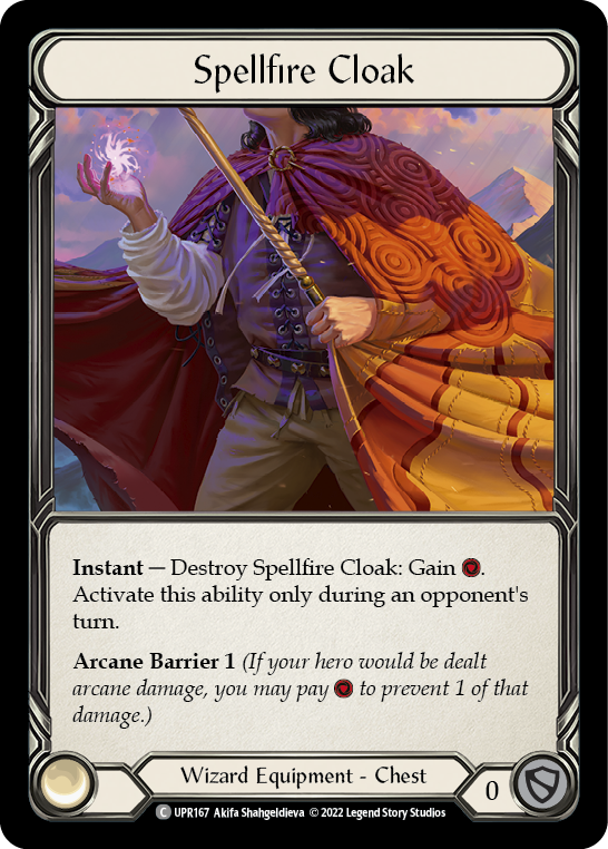 Spellfire Cloak [UPR167] (Uprising) | L.A. Mood Comics and Games