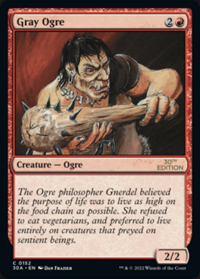 Gray Ogre [30th Anniversary Edition] | L.A. Mood Comics and Games