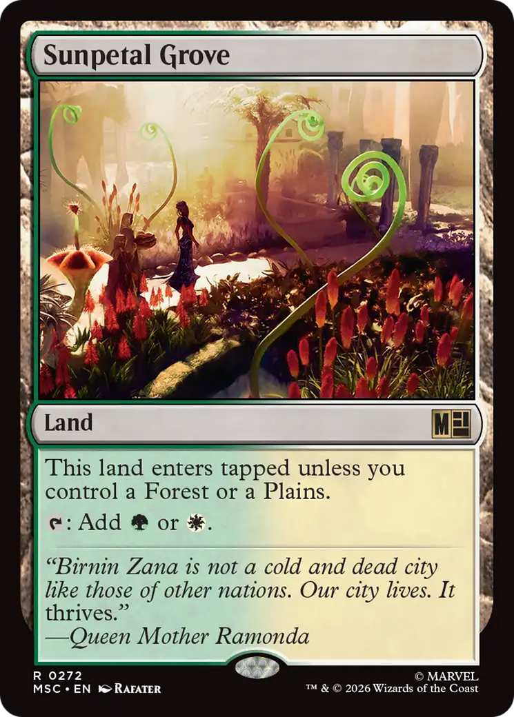 Sunpetal Grove [Marvel Super Heroes Commander] | L.A. Mood Comics and Games
