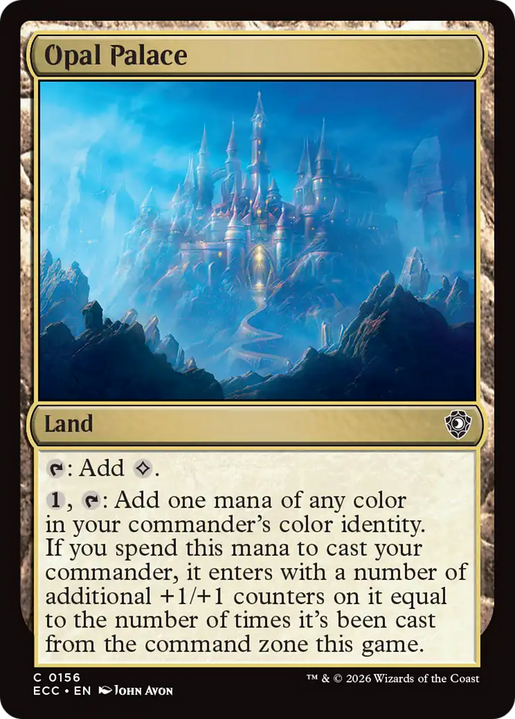 Opal Palace [Lorwyn Eclipsed Commander] | L.A. Mood Comics and Games