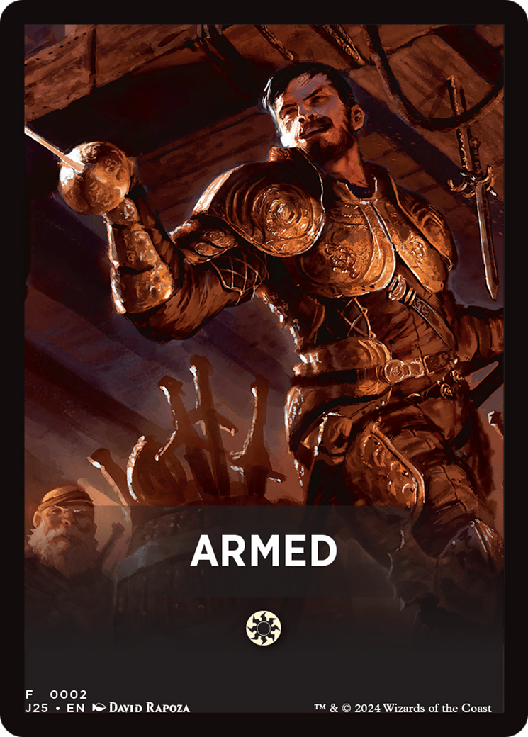 Armed Theme Card [Foundations Jumpstart Front Cards] | L.A. Mood Comics and Games