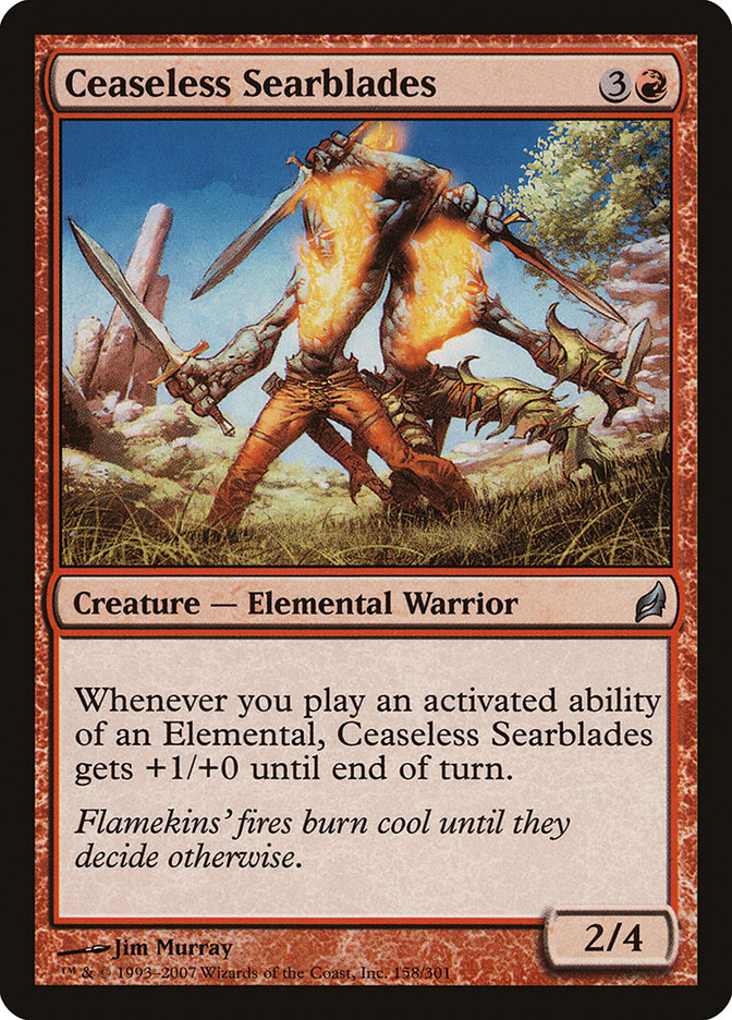 Ceaseless Searblades [Lorwyn] | L.A. Mood Comics and Games