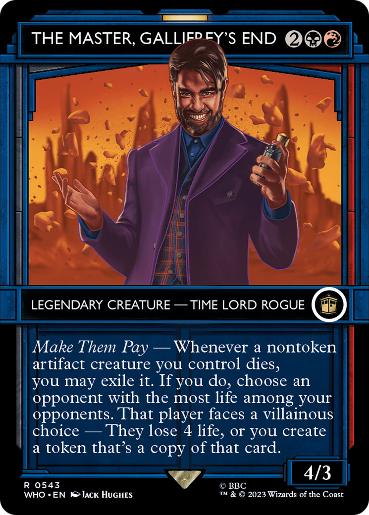 The Master, Gallifrey's End (Showcase) [Doctor Who] | L.A. Mood Comics and Games