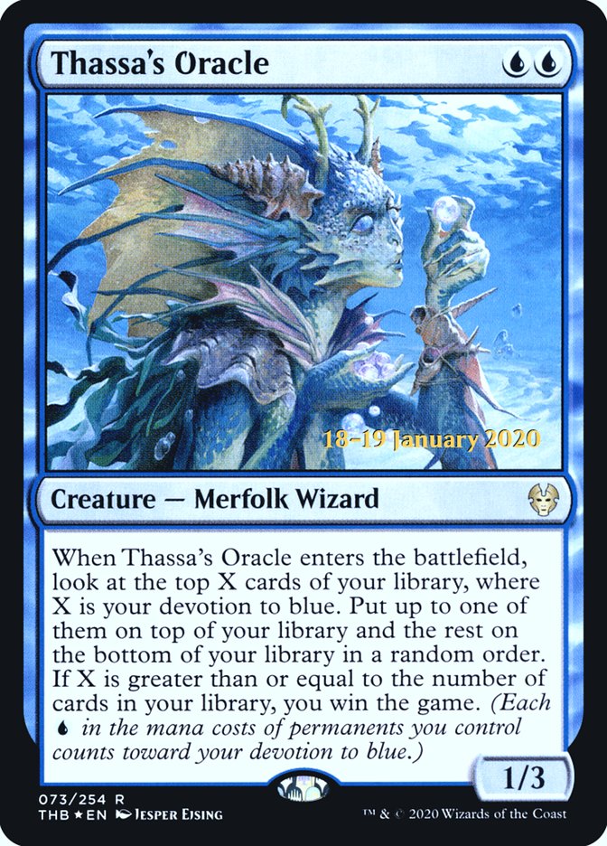 Thassa's Oracle [Theros Beyond Death Prerelease Promos] | L.A. Mood Comics and Games