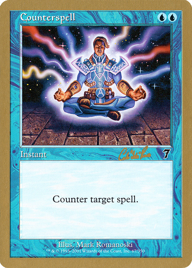 Counterspell (Carlos Romao) [World Championship Decks 2002] | L.A. Mood Comics and Games