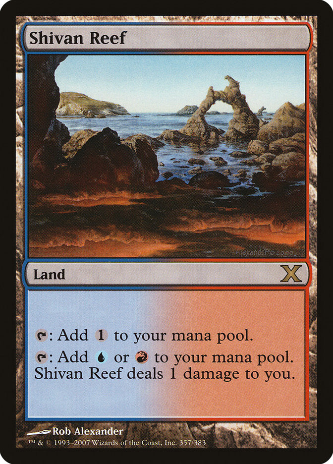 Shivan Reef [Tenth Edition] | L.A. Mood Comics and Games