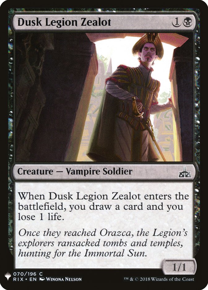Dusk Legion Zealot [Mystery Booster] | L.A. Mood Comics and Games