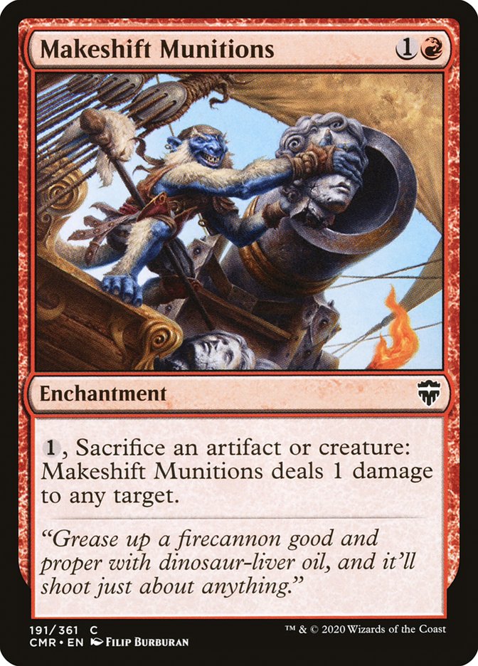 Makeshift Munitions [Commander Legends] | L.A. Mood Comics and Games