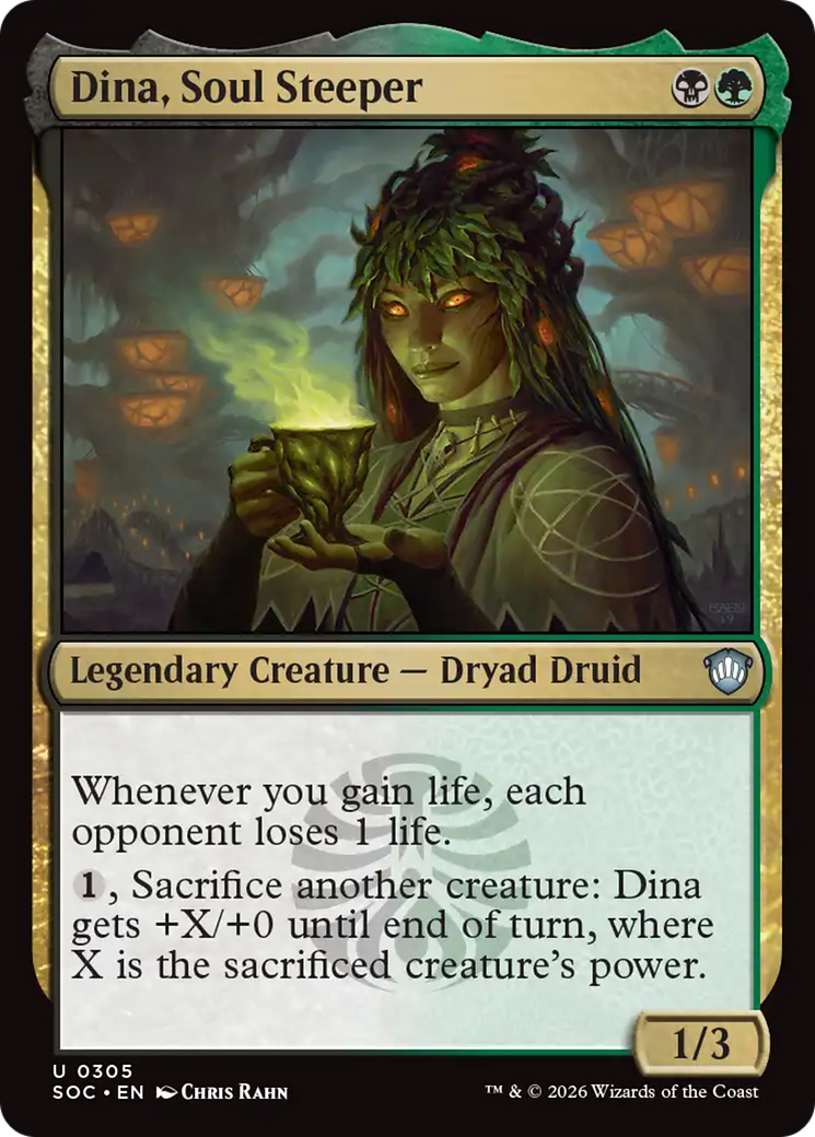 Dina, Soul Steeper [Secrets of Strixhaven Commander] | L.A. Mood Comics and Games