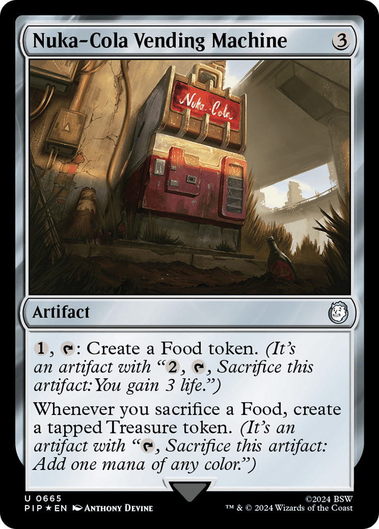 Nuka-Cola Vending Machine (Surge Foil) [Fallout] | L.A. Mood Comics and Games